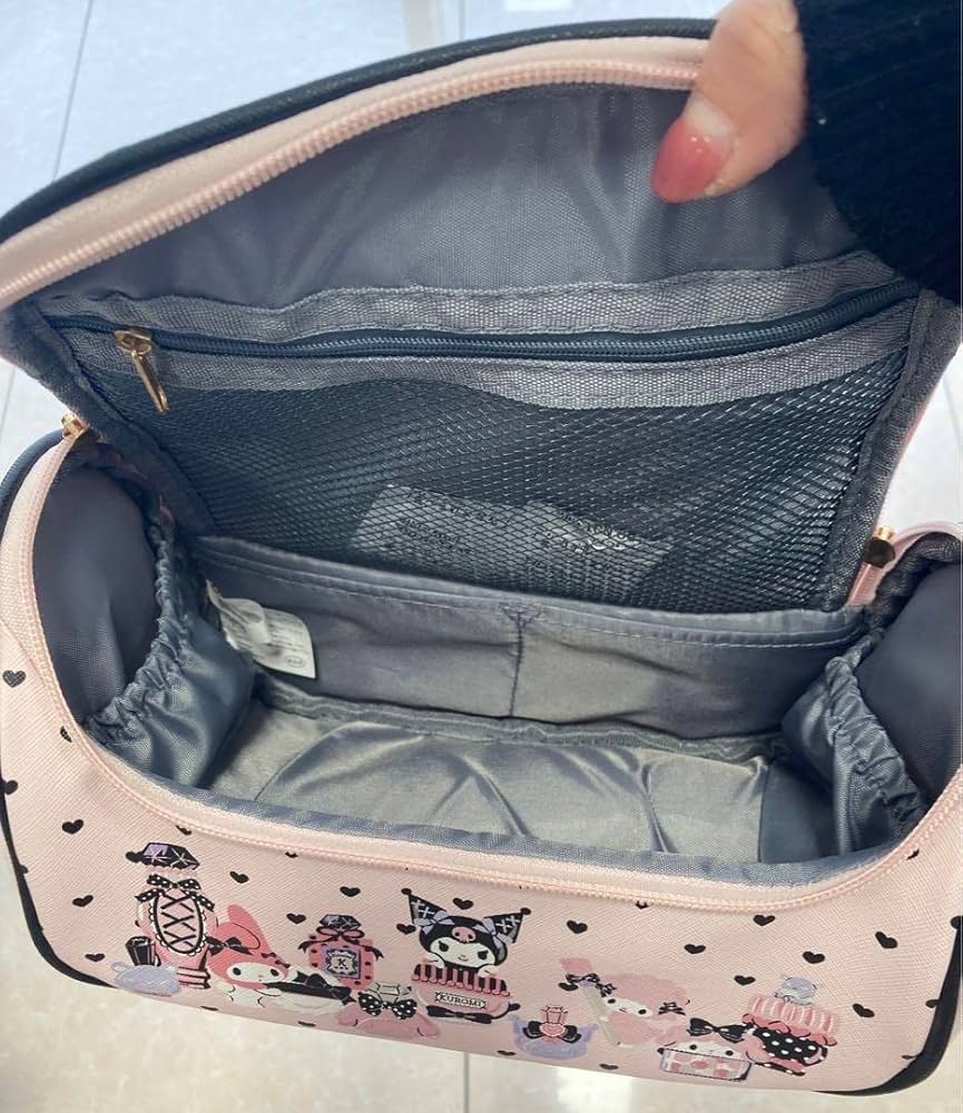 Amazon.co.jp: しまむら クロミ マイメロ バニティポーチ 化粧